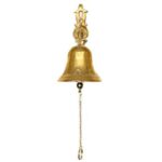 Brass Motif Flower Bell
