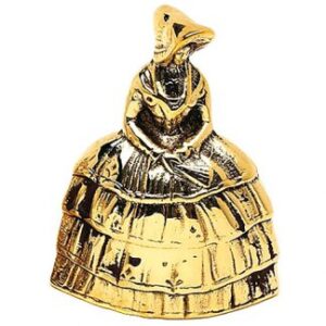 Lady Table Brass Bell